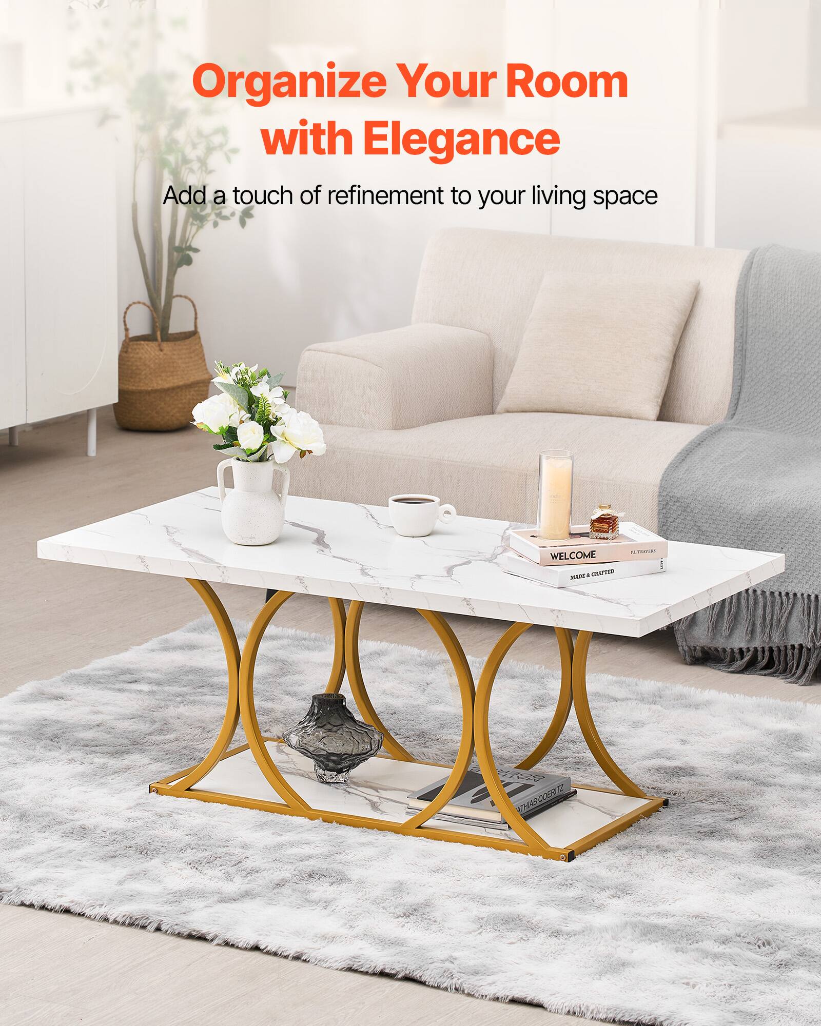 Organize Your Room with Elegance  
Add a touch of refinement to your living space