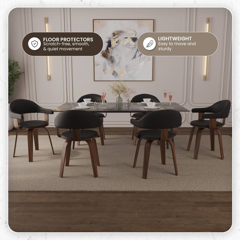 FLOOR PROTECTORS  
Scratch-free, smooth, & quiet movement  

LIGHTWEIGHT  
Easy to move and sturdy