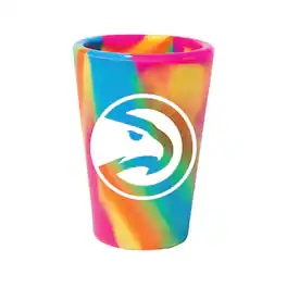 WinCraft - Atlanta Hawks 1.5oz. Hippie Hop Silicone Shot Glass - Multicolor