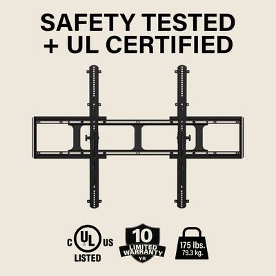 Sanus Tilt TV Wall Mount for Most 65 Sanus Tilt TV Wall Mount for Most 65