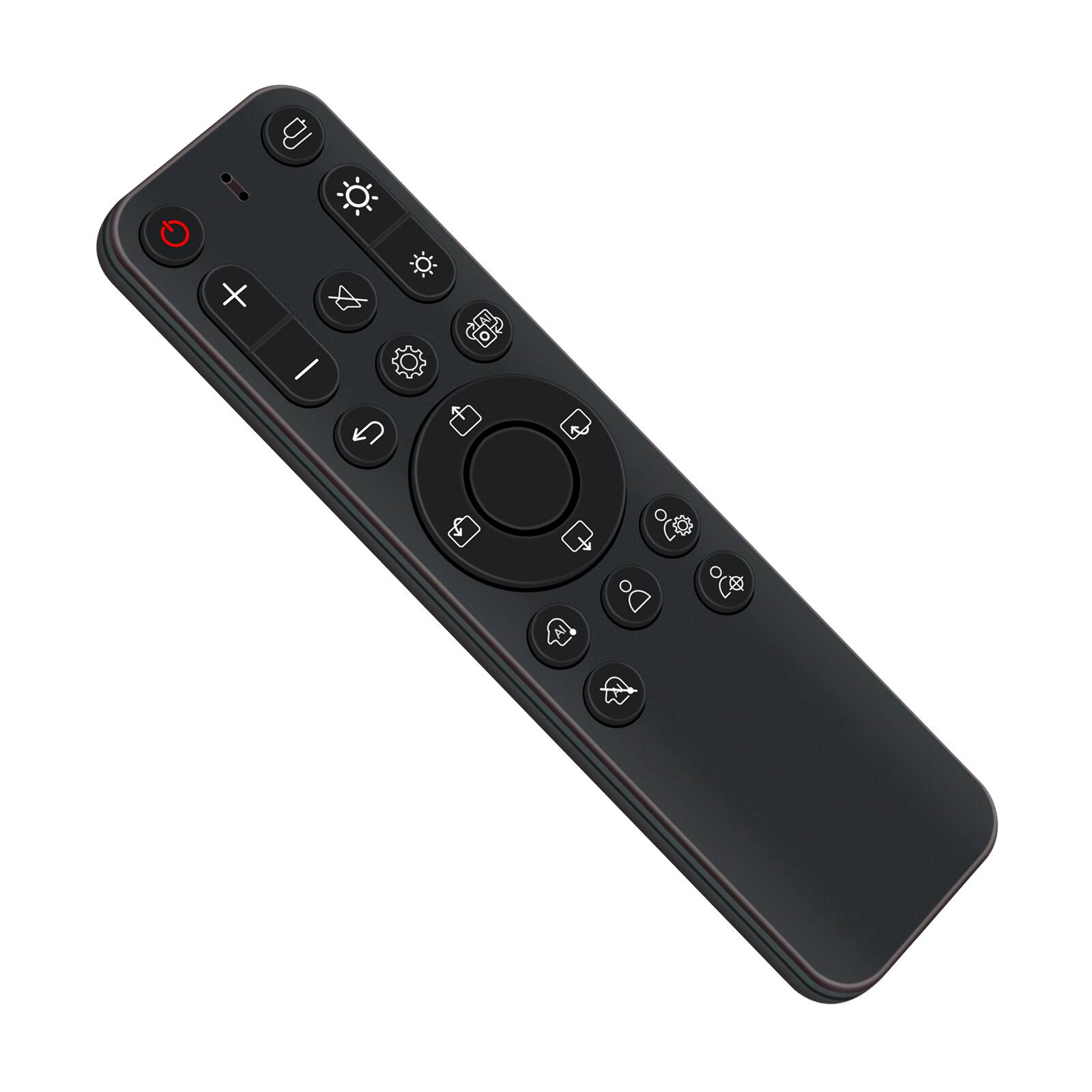 Angle. WINFLIKE - New AKB76043602 Replacement Remote Control Applicable for LG Ultragear OLED Gaming Monitor Model SRS22CW - black.