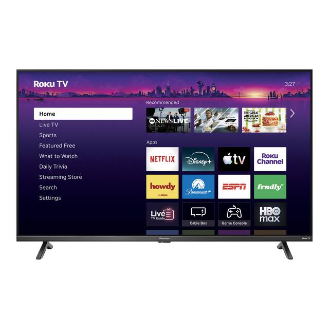 Pioneer - 50" Class LED 4K UHD Smart Roku TV
