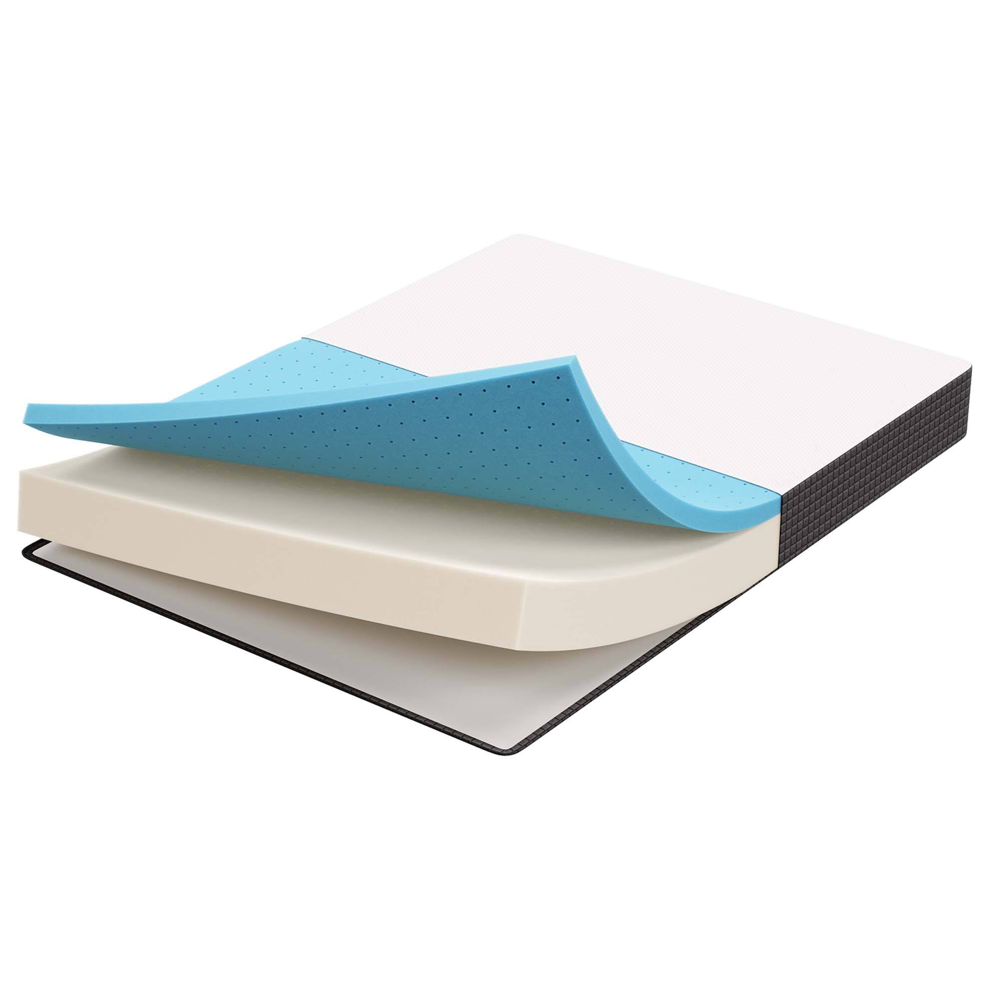 Alt View 9. Modway - Aveline 8" King Mattress by Modway - White.