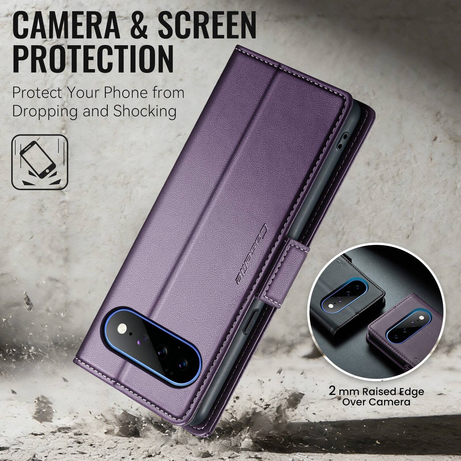 CAMERA & SCREEN PROTECTION  
Protect Your Phone from Dropping and Shocking  

2 mm Raised Edge Over Camera