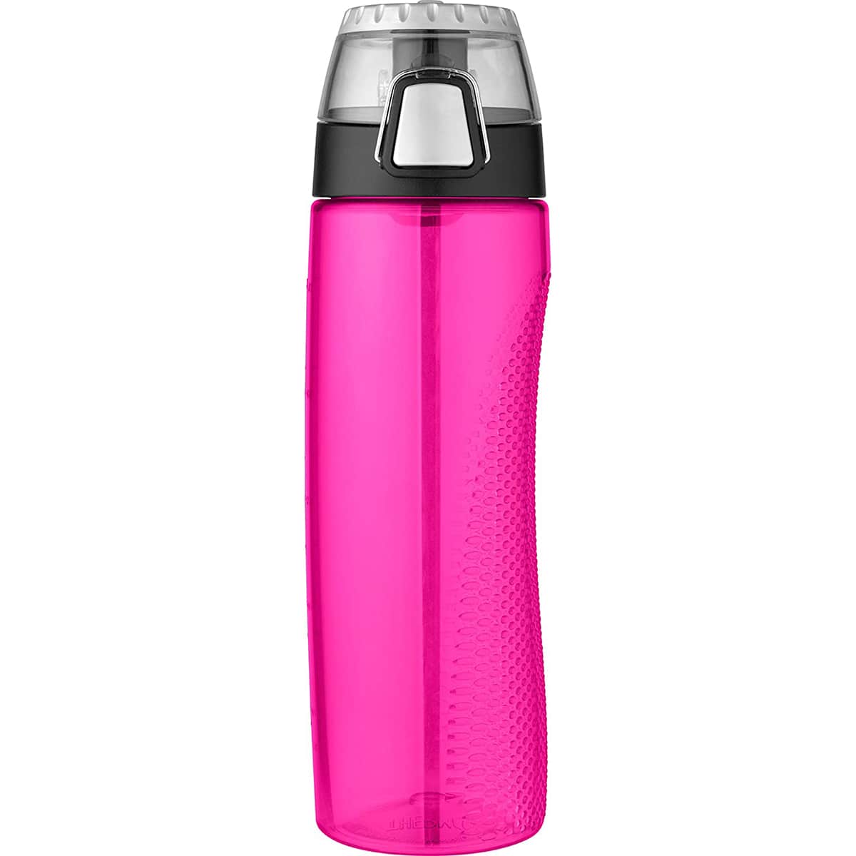 Thermos - 24 oz. Tritan Flip-Cap Water Bottle with Rotating Meter - Ultra - Pink