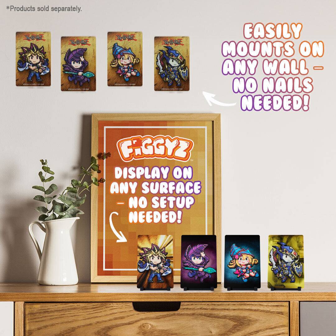 *Products sold separately.

YGGONE RG-OLE - Easily mounts on any wall - no nails needed! Figgz in display on any surface - no setup needed!