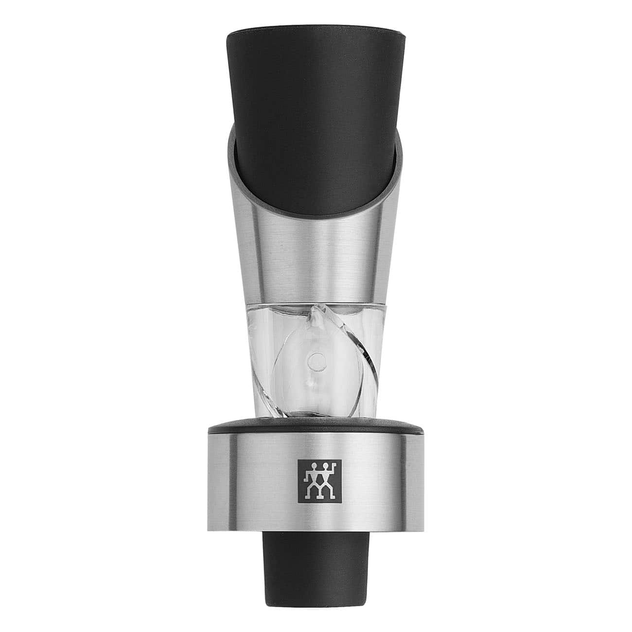 ZWILLING - Sommelier All-in-One Wine Aerator, Pourer and Stopper - Stainless Steel