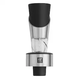 ZWILLING - Sommelier All-in-One Wine Aerator, Pourer & Stopper - Stainless Steel