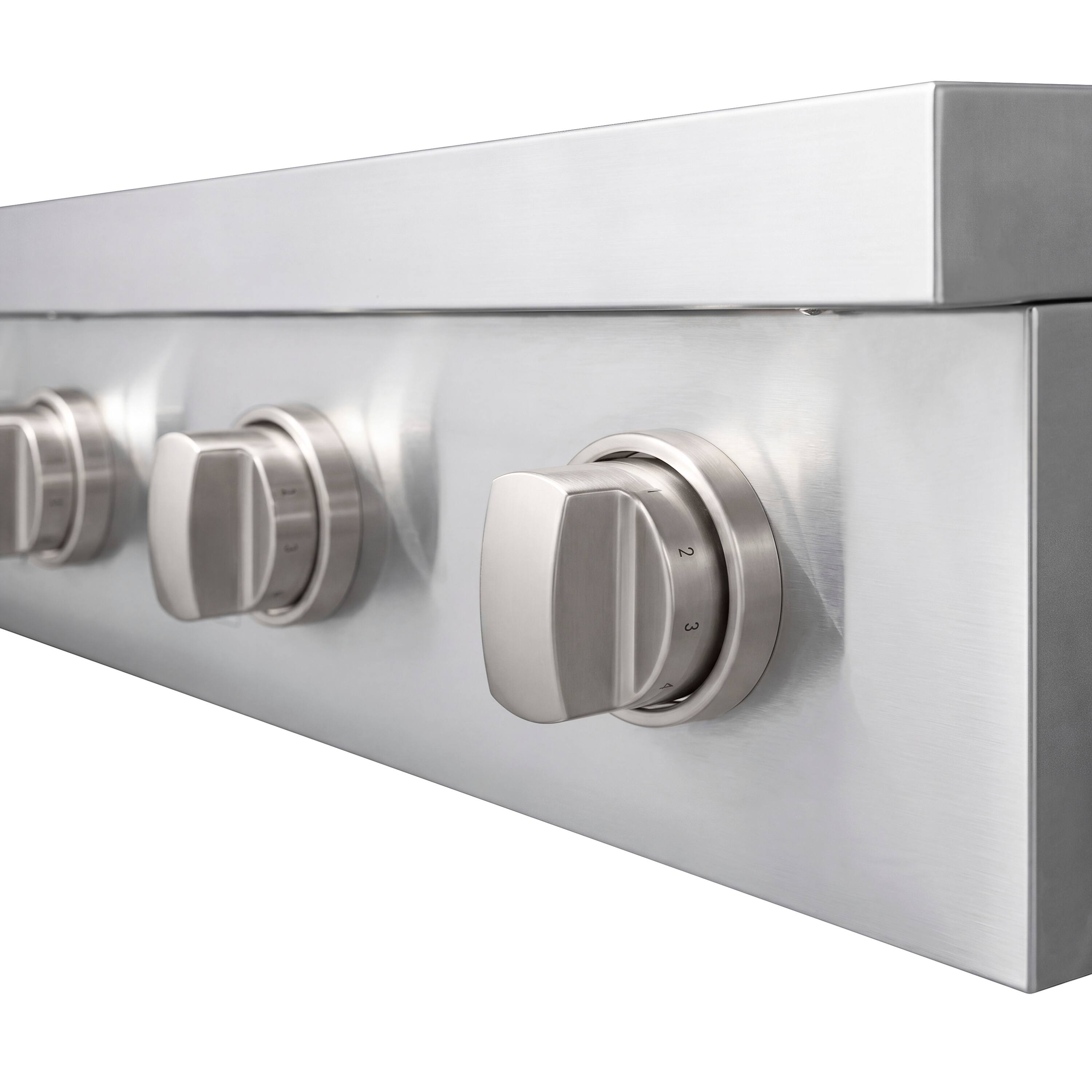 Alt View 10. ZLINE - 30 in. Paramount Built-in Electric Induction Rangetop with 4 Element Cooktop in Stainless Steel - Stainless Steel.