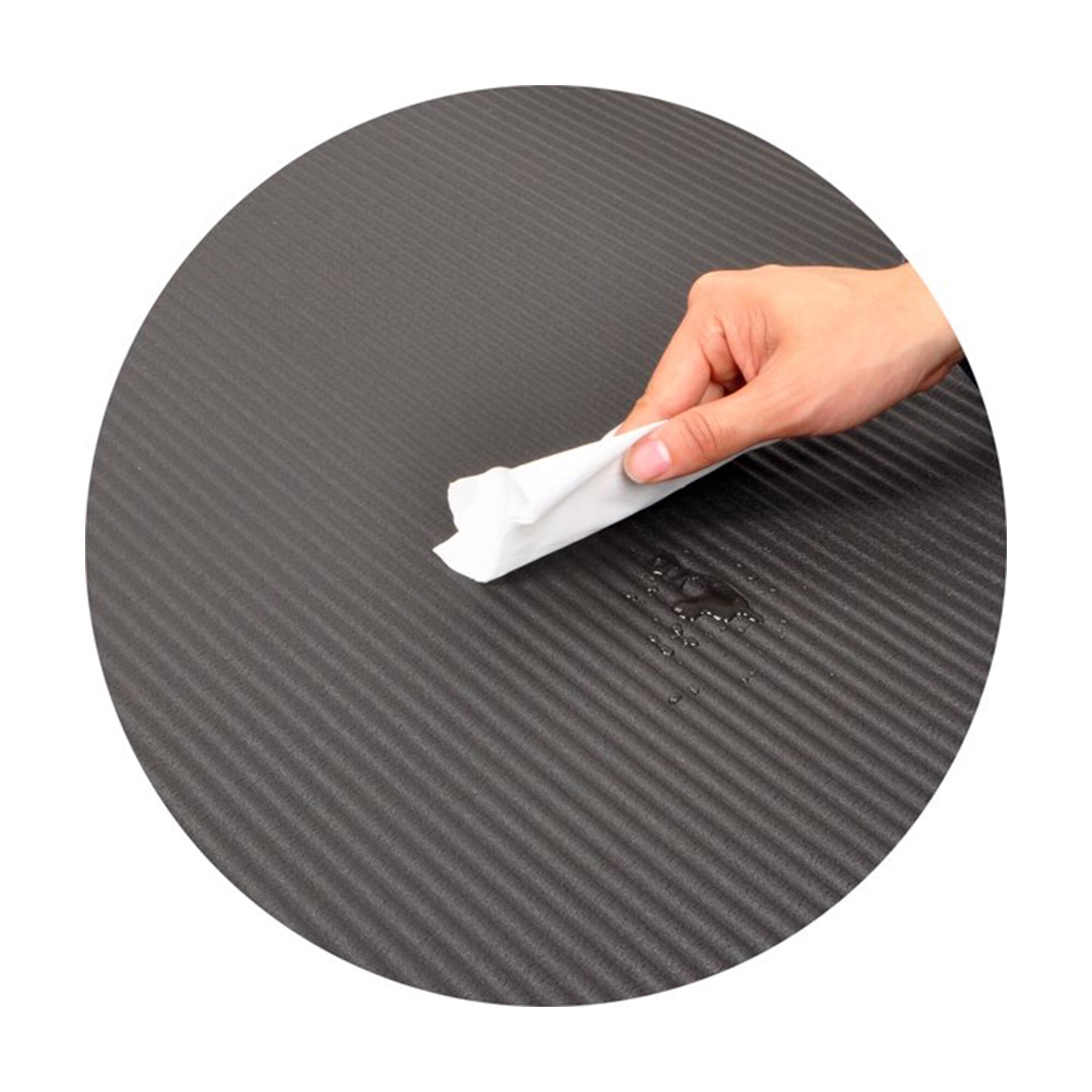 Alt View 2. BalanceFrom Fitness - BalanceFrom Fitness GoYoga 71x24in Anti Tear Exercise Yoga Mat with Strap, Black - Black.