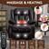 MASSAGE & HEATING
- 8-point Massage
- 3 Massage Modes
- Lumbar Heating
- Time Setting
