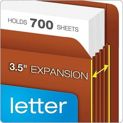 HOLDS 700 SHEETS  
3.5" EXPANSION  
letter