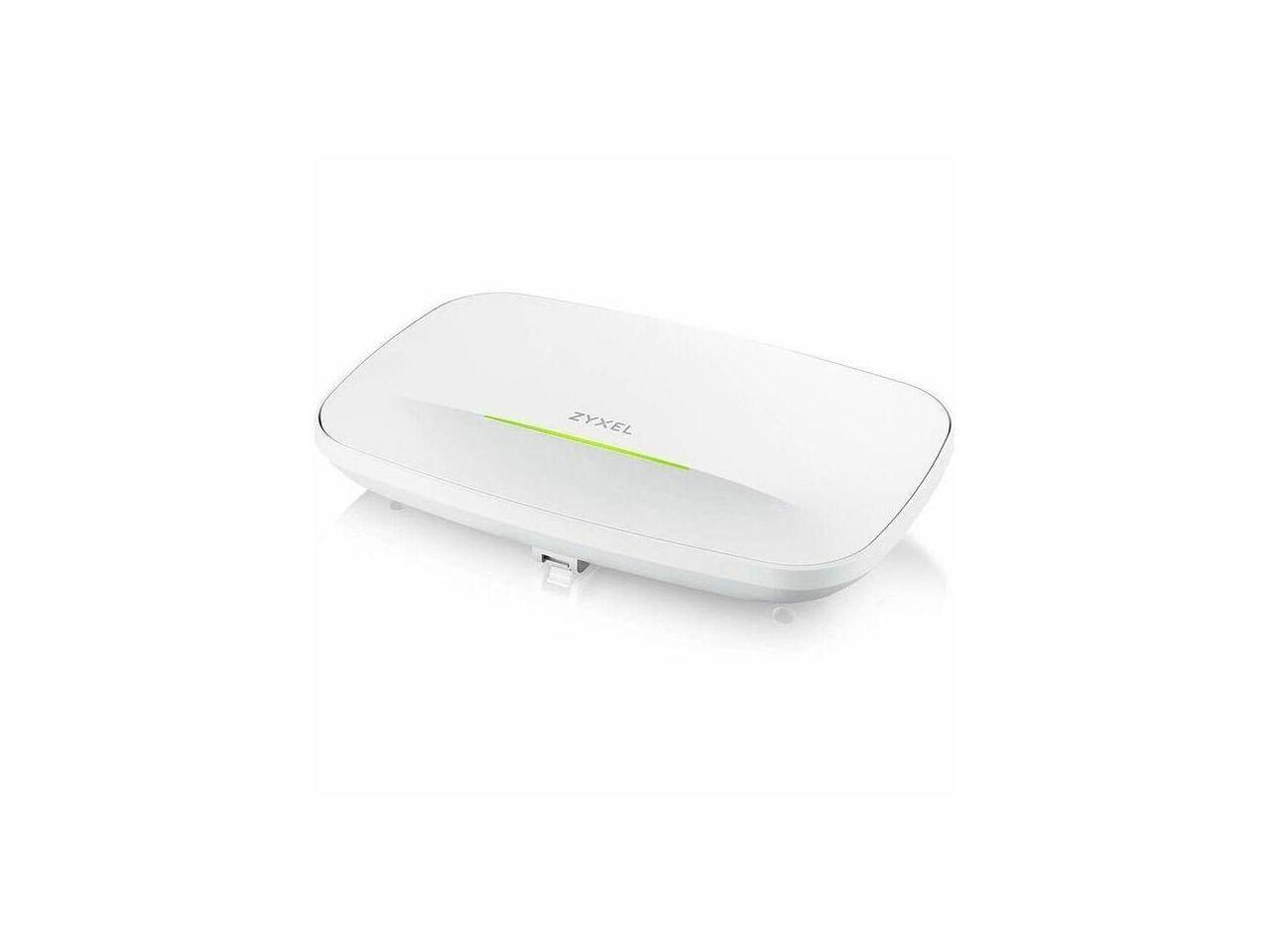 Front. ZYXEL - Zyxes BE11000 WiFi 7 Triple-Radio NebulaFlex Pro Access Point WBE530 - White.