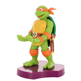 Cable Guys by Exquisite Gaming - Cable Guys: TMNT - Michaelangelo Earbud & Phone Holder