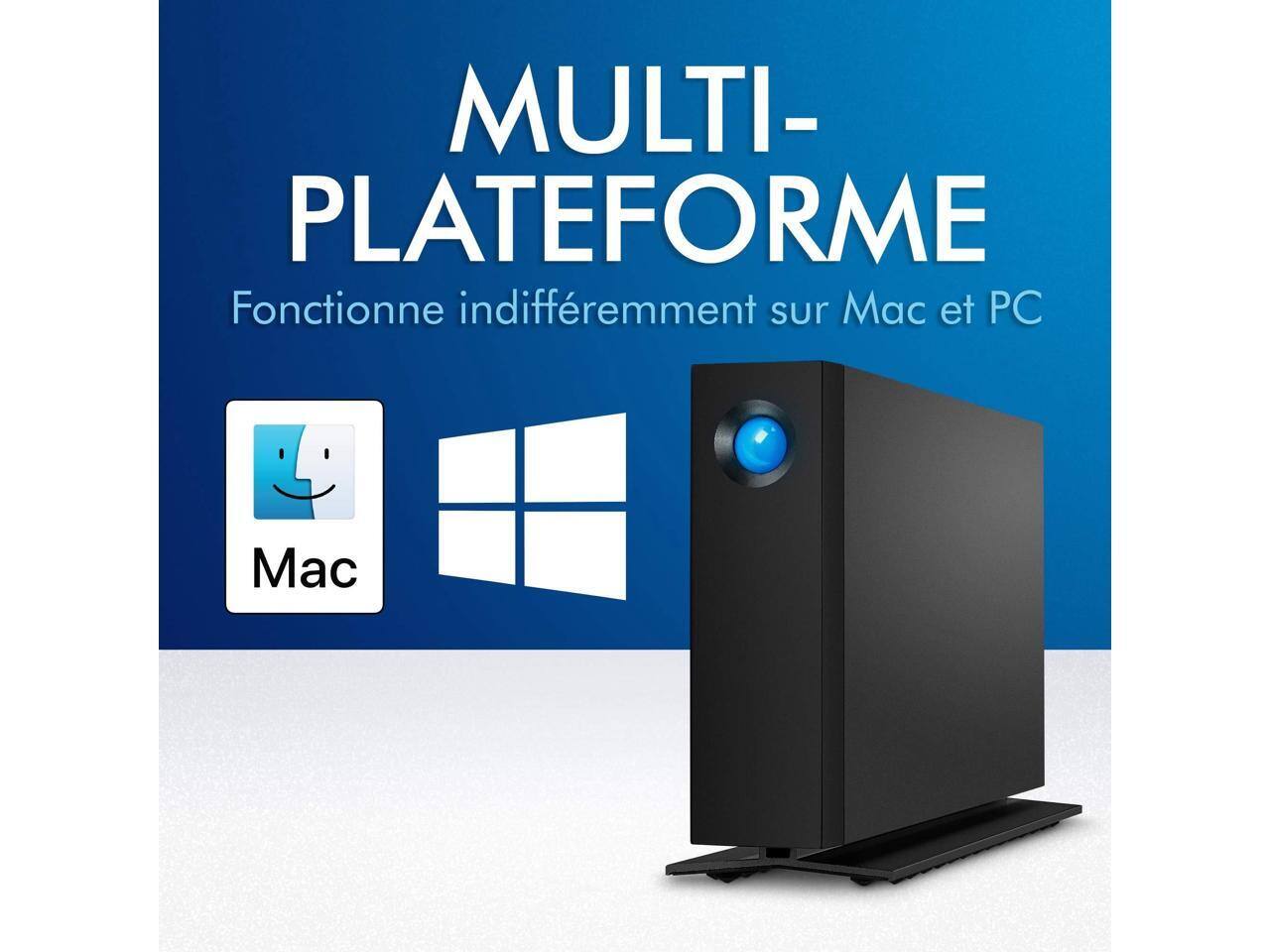 MULTI-PLATEFORME Fonctionne indifféremment sur Mac et PC