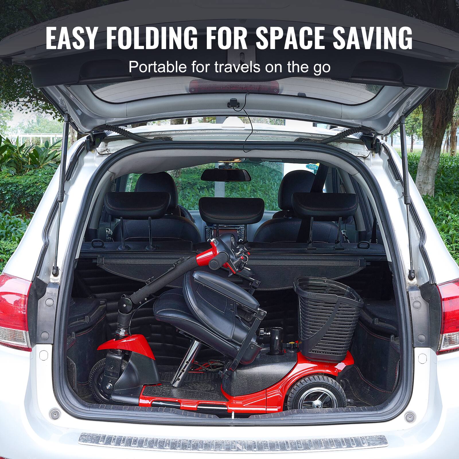 EASY FOLDING FOR SPACE SAVING  
Portable for travels on the go