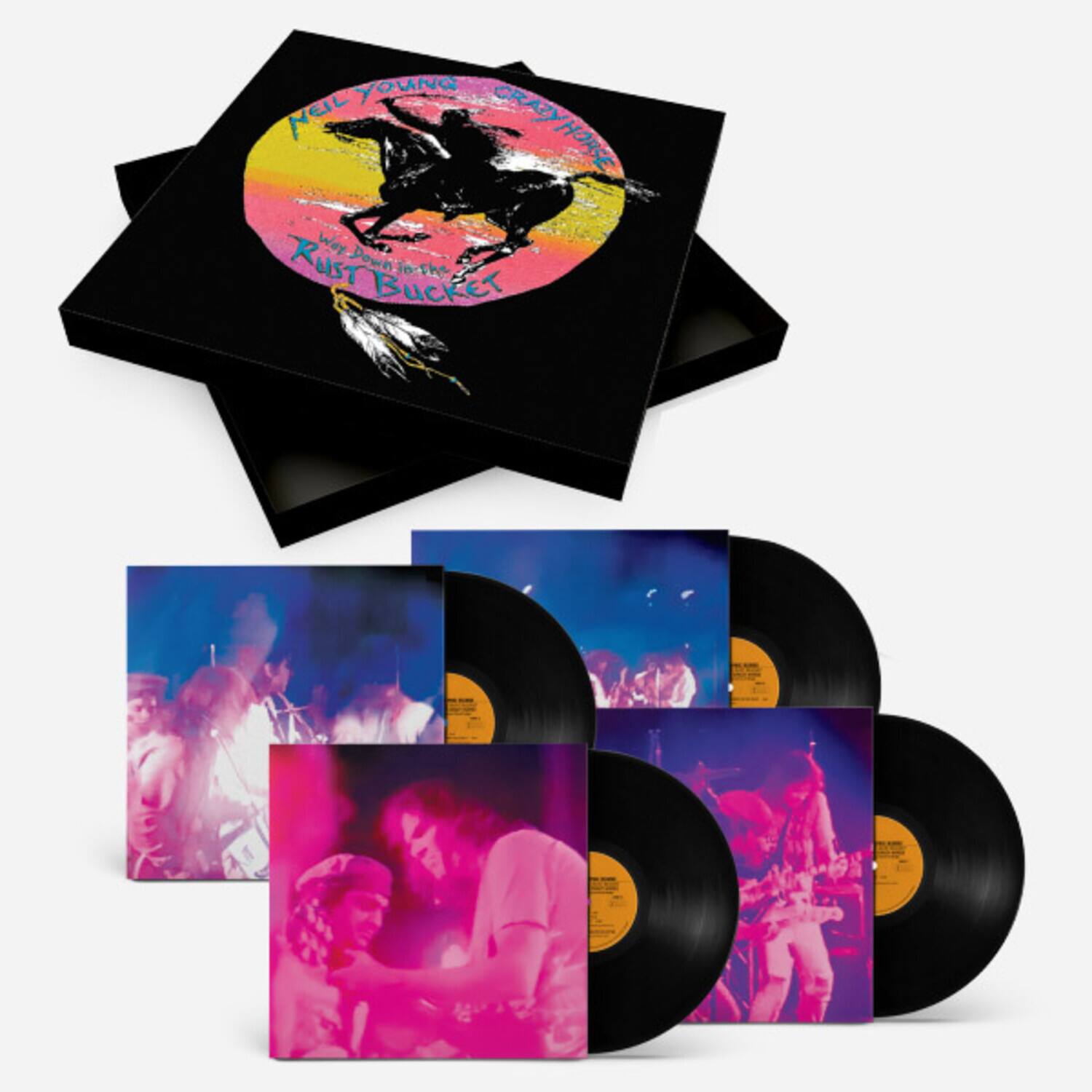 YOUNG CRAZYHORSE  
NEIL CRAZYHORSE  
Rust Bucket  
Wey RusT KustBueker Dowe1o in the BUCkET