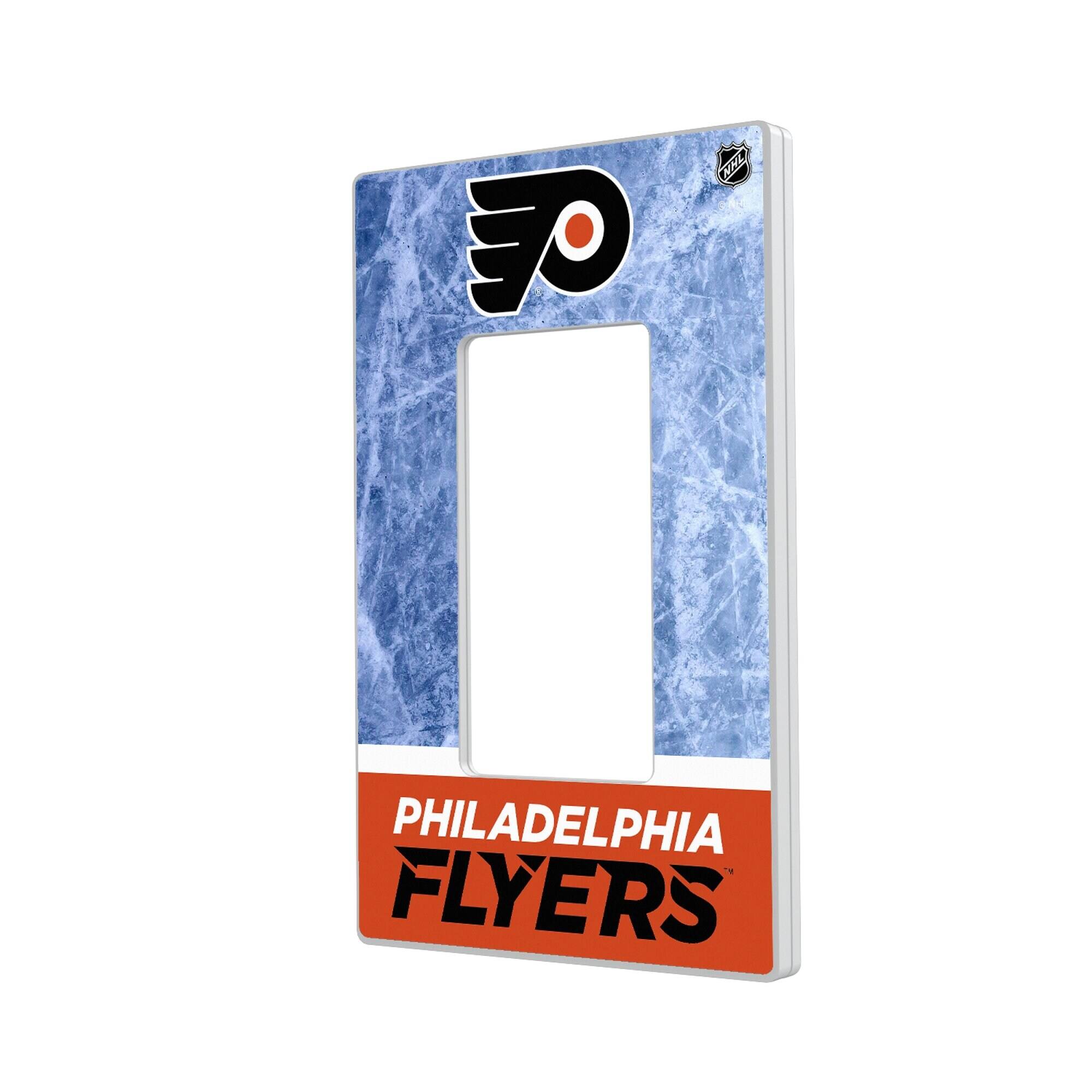 Keyscaper - Philadelphia Flyers Wordmark Single Rocker Lightswitch Plate - Multicolor price history on PriceWatchPro