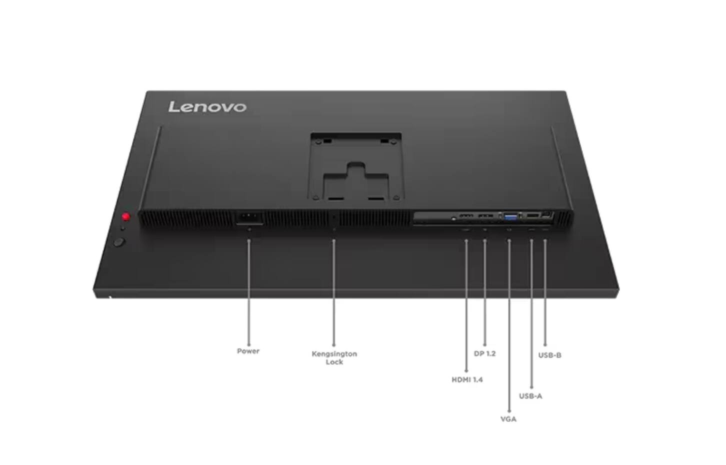 Lenovo Power Kensington Lock DP 1.2 USB-B HDMI 1.4 USB-A VGA