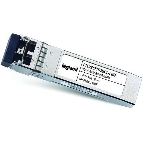 legrand
FTLX8571D3BCL-LEG
POWERED BY INTEGRA
SFP+ 10G
SR 300m 850nm MMF