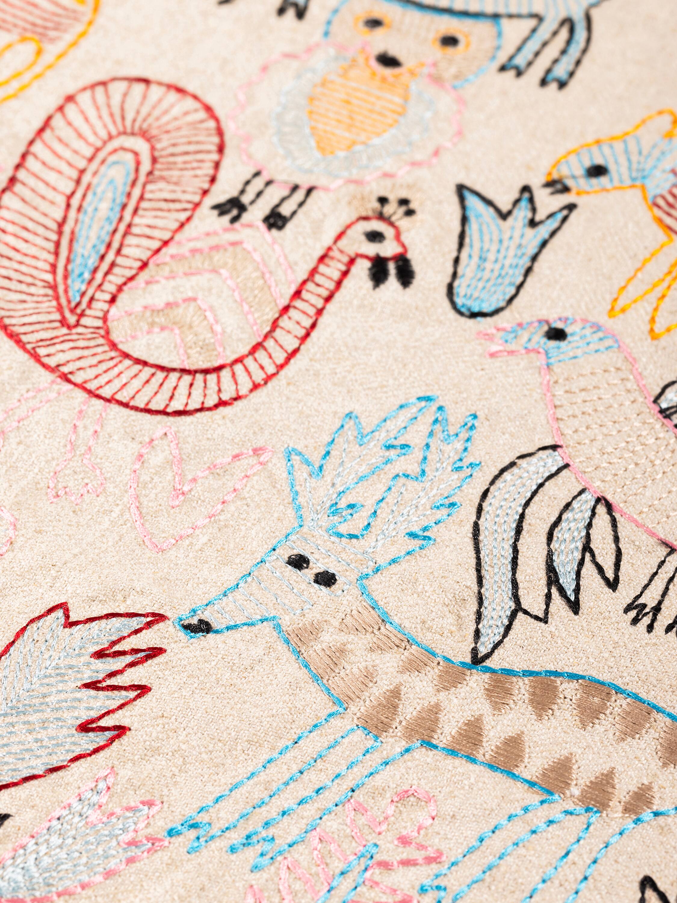 Back. GAURI KOHLI - Fateh Pillow - Multicolored.