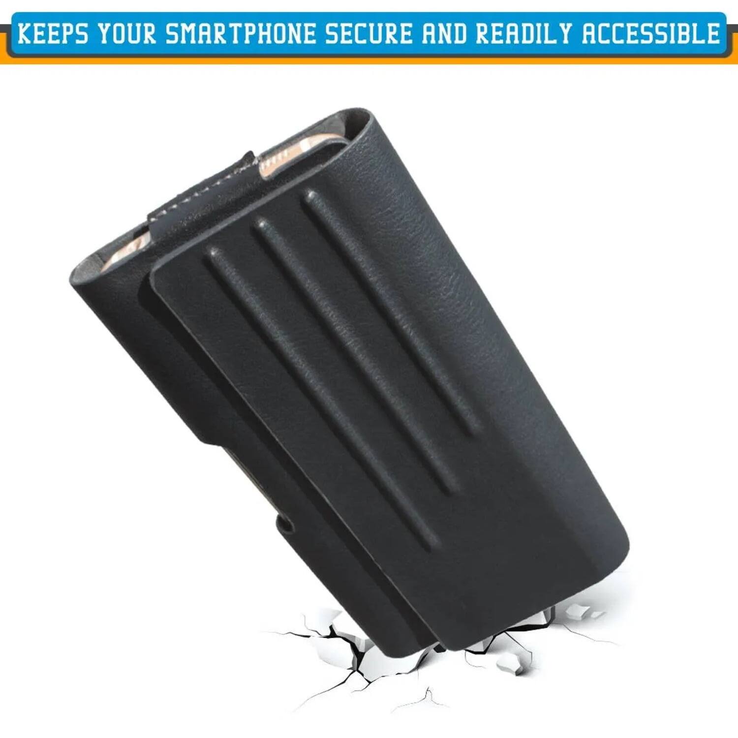 KEEPS YOUR SMARTPHONE SECURE AND READILY ACCESSIBLE