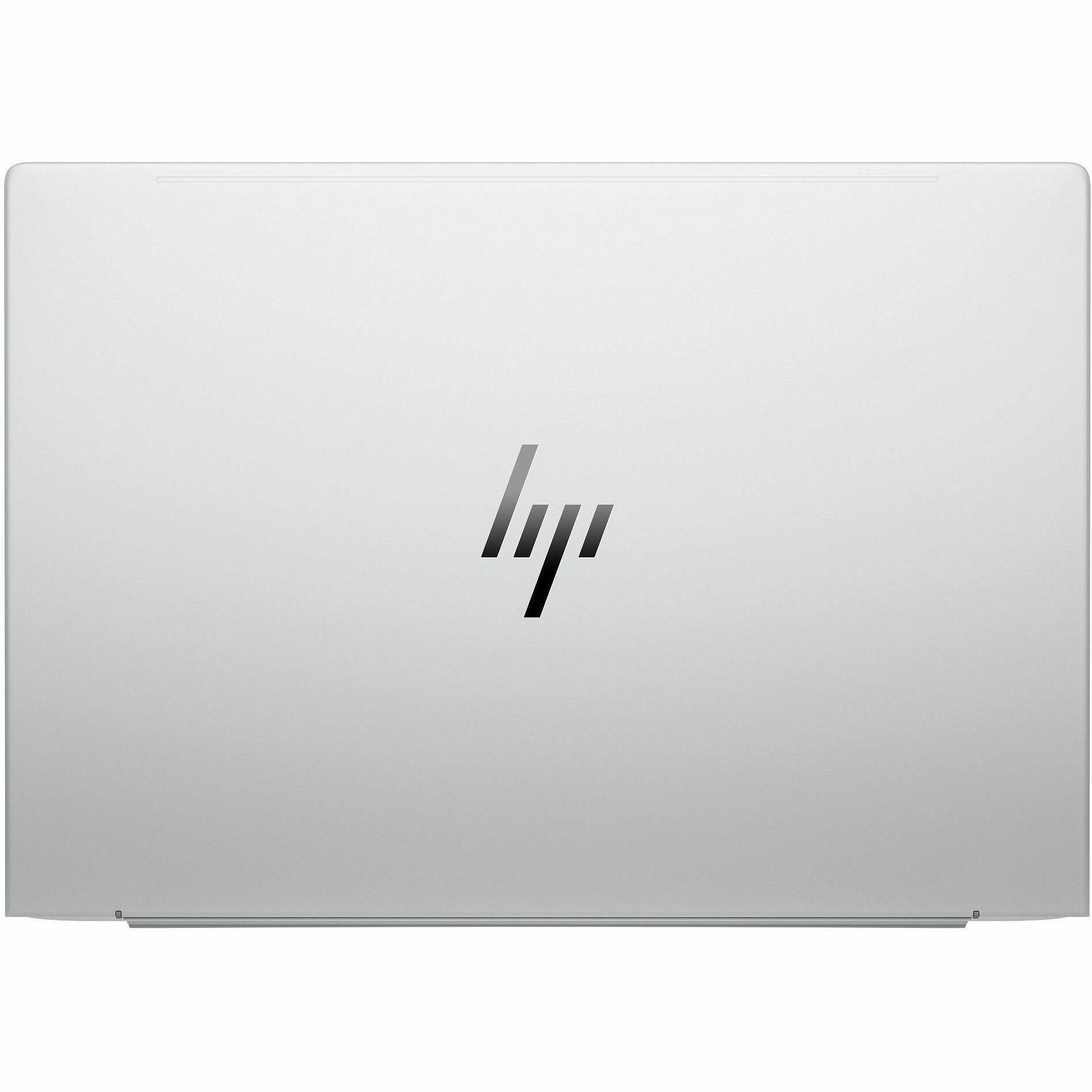 Alt View 1. HP - HP EliteBook 8 G1i 16" Touchscreen Notebook - WUXGA - 60 Hz - Intel Core Ultra 5 228V - 32 GB - 512 GB SSD - English Key - Glacier Silver Aluminum.