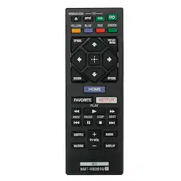 VINABTY - New RMT-VB201U Replaced Remote Control Fits for Blu-Ray BD Disc DVD Player BDP-BX370 BDP-S1700 BDP-S3700 UBP-X700 - Black