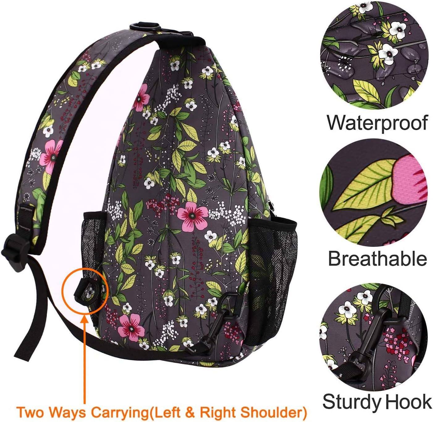 Waterproof  
Breathable  
Sturdy Hook  
Two Ways Carrying (Left & Right Shoulder)