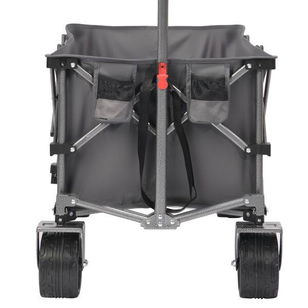 Alt View 1. Loheer - Loheer 400L Collapsible Wagon Heavy Duty Folding Cart Beach Wagon with Big Wheels for Camping Sports.
