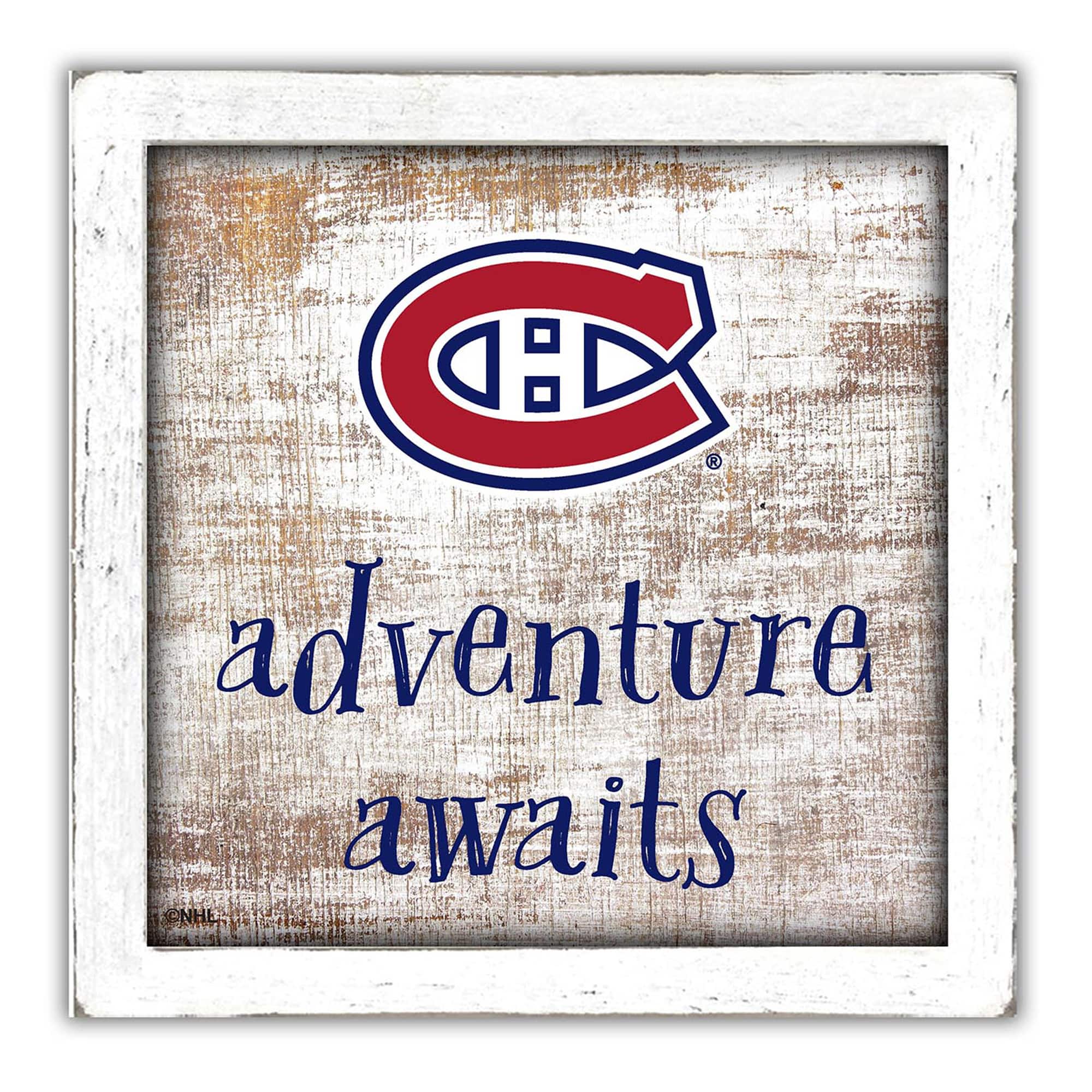 Fan Creations - Montreal Canadiens 14'' x 13'' Adventure Awaits Money Box - Multicolor
