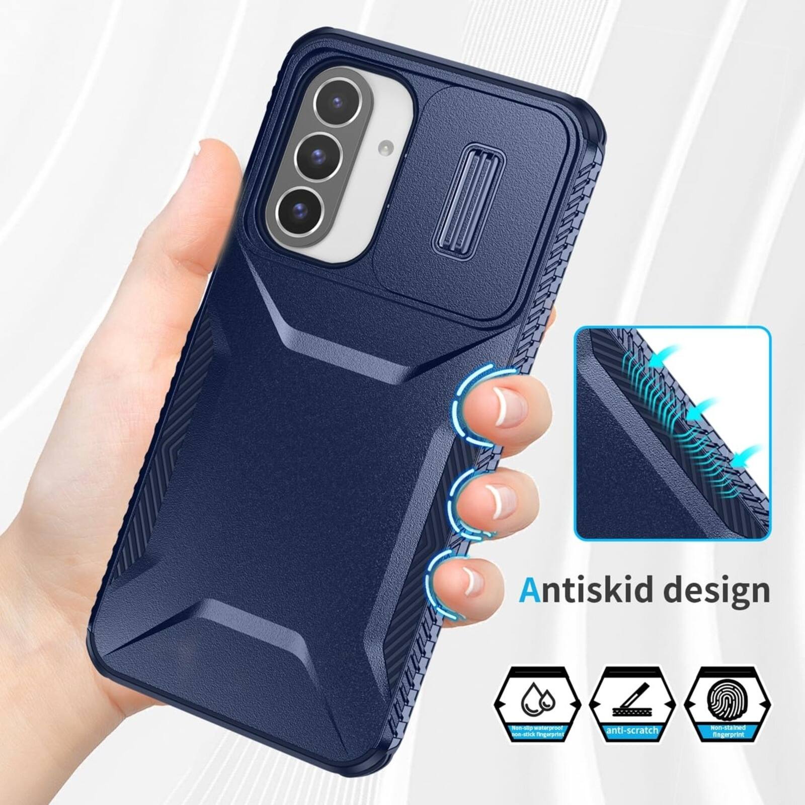 Antiskid design  
Non-slip 100% stick Ingarprint  
anti-scratch  
Non-stained Regerprint
