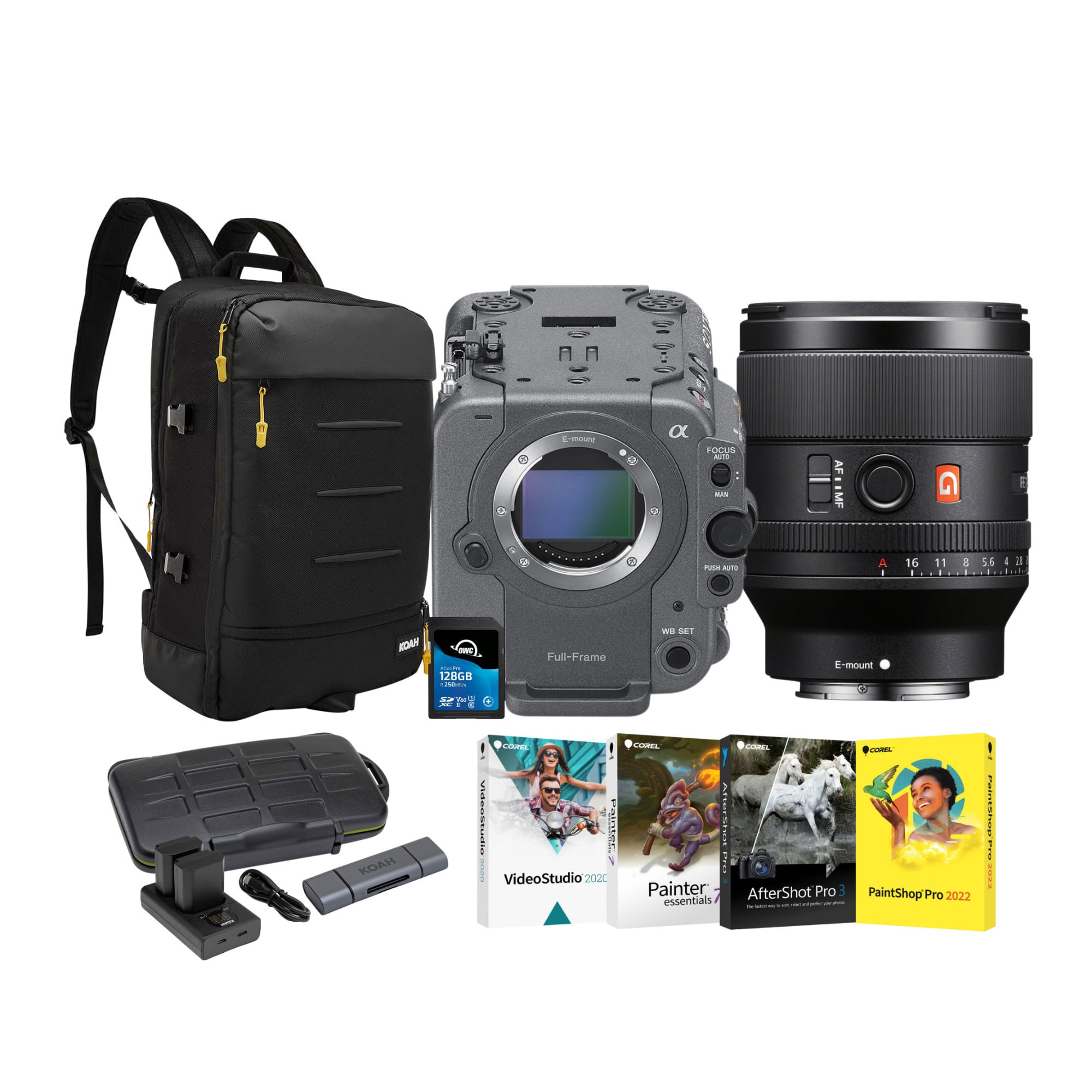 Sony FX6 Full Frame Cinema Camera with 35mm f/1.4 GM Lens