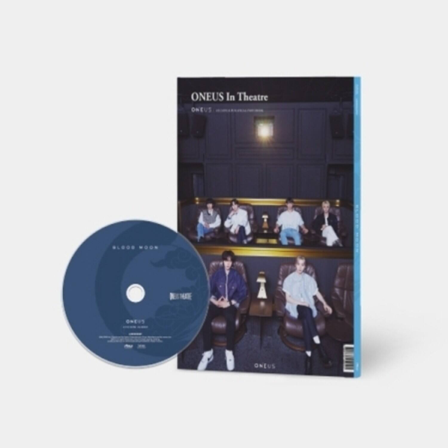 Oneus - Blood Moon (Theatre Version) (incl. 136pg Photobook, Big Photocard + 2 Photocards)   - COMPACT DISCS [CD]