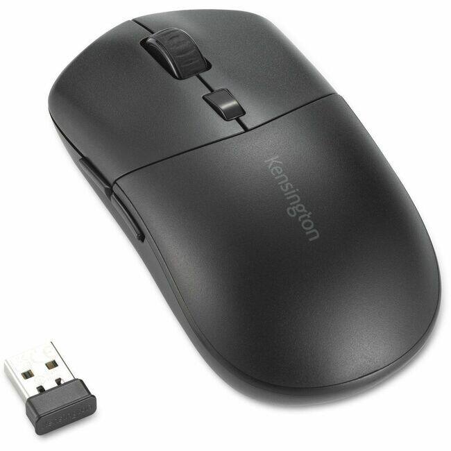 Kensington - MY430 Mouse - Optical - Wireless - Bluetooth - 2.40 GHz - Rechargeable - USB - 2400 dpi - 6 Button(s) - 5 Pro - Wireless - Unknown
