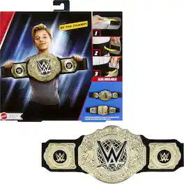 Mattel - WWE World Heavyweight Championship Title Belt - COLLECTIBLES - Multicolor