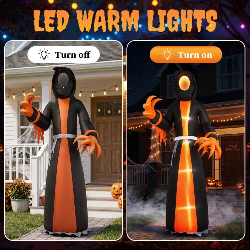LED WARM LIGHTS

Turn off

Turn on

HAPPY HALLOWEEN