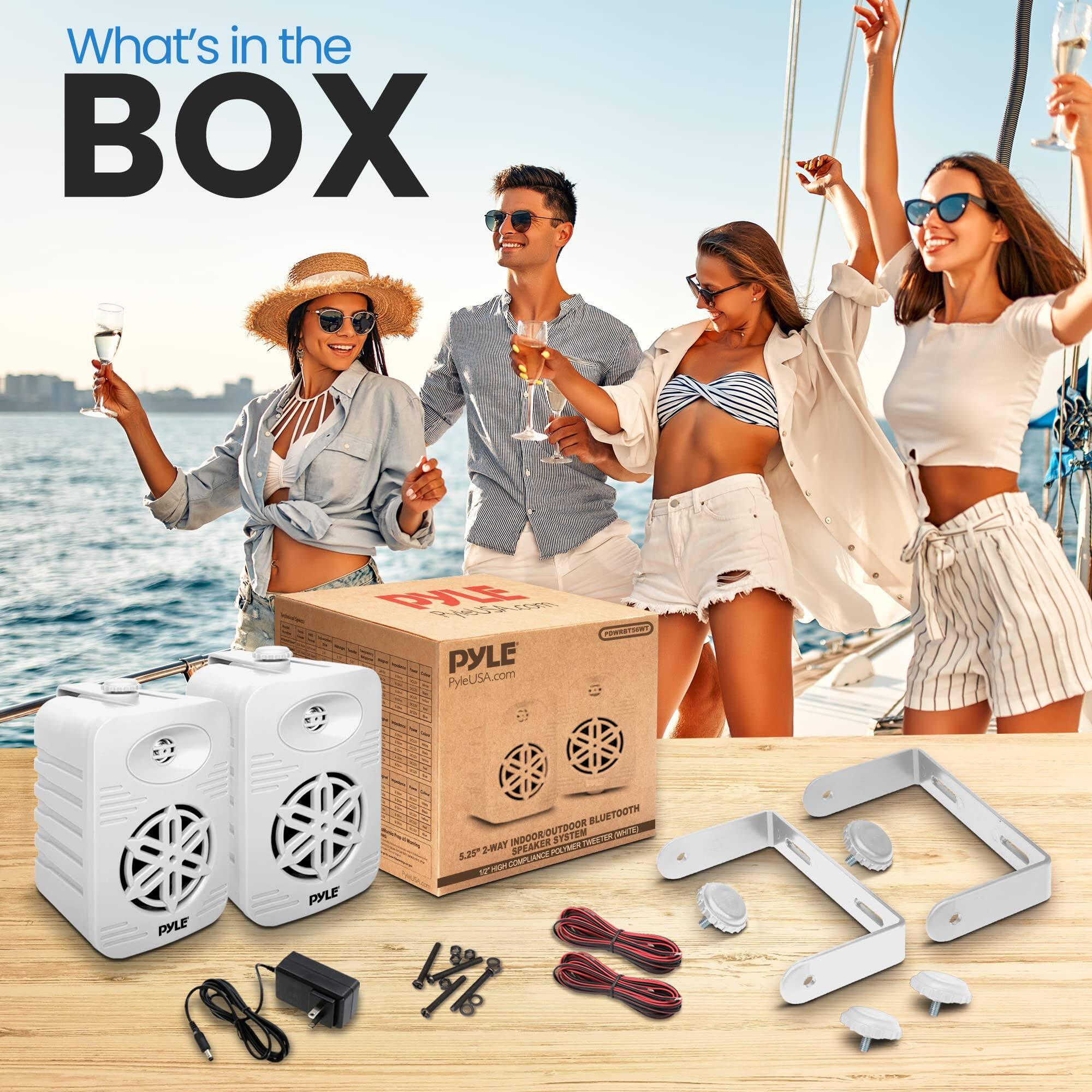 What's in the BOX

PYLE PyleUSA.com

PYLE BLUETOOTH INDOOR/OUTDOOR 21S15M

TC a 8.25 -MAT SPEAKER