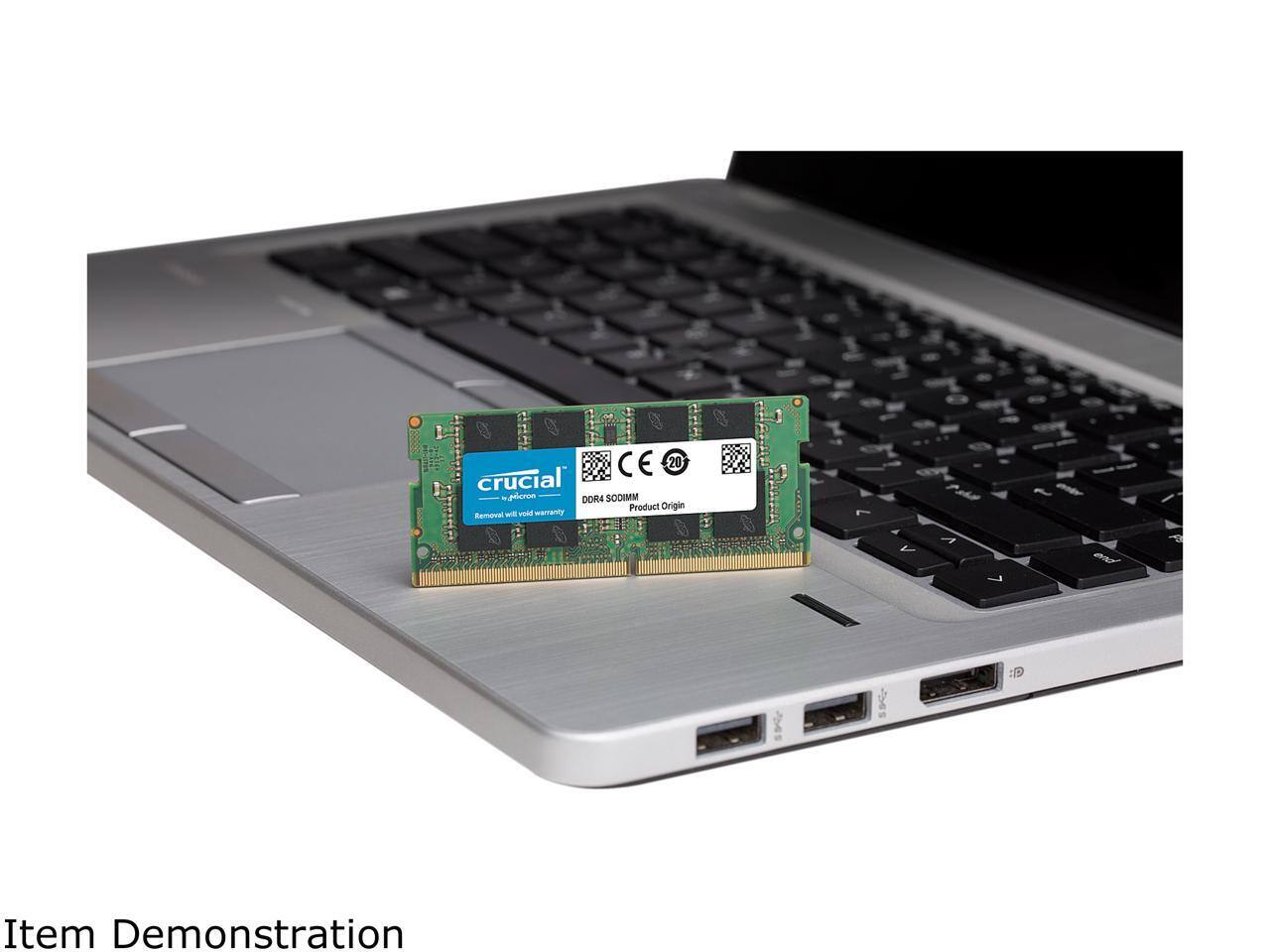 Crucial 8GB 260 Pin DDR4 SO DIMM DDR4 3200 (PC4 25600) Laptop