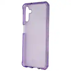 Front. Itskins - ITSKINS Spectrum Clear Series case for Samsung Galaxy A13 5G - Light Purple - Purple.