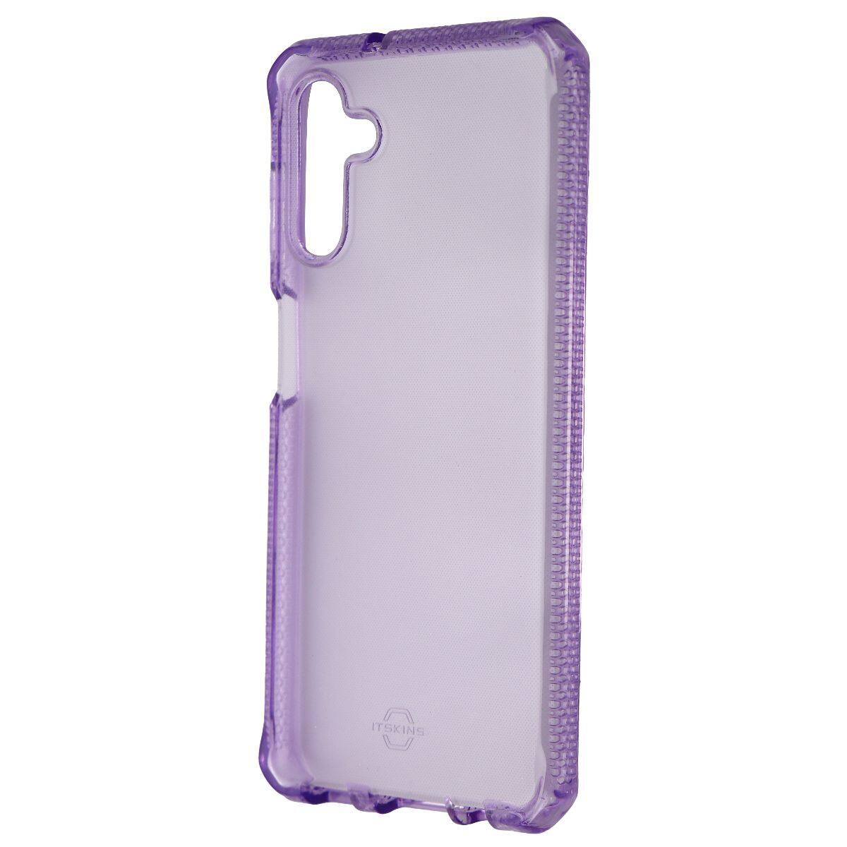 Front. Itskins - ITSKINS Spectrum Clear Series case for Samsung Galaxy A13 5G - Light Purple - Purple.