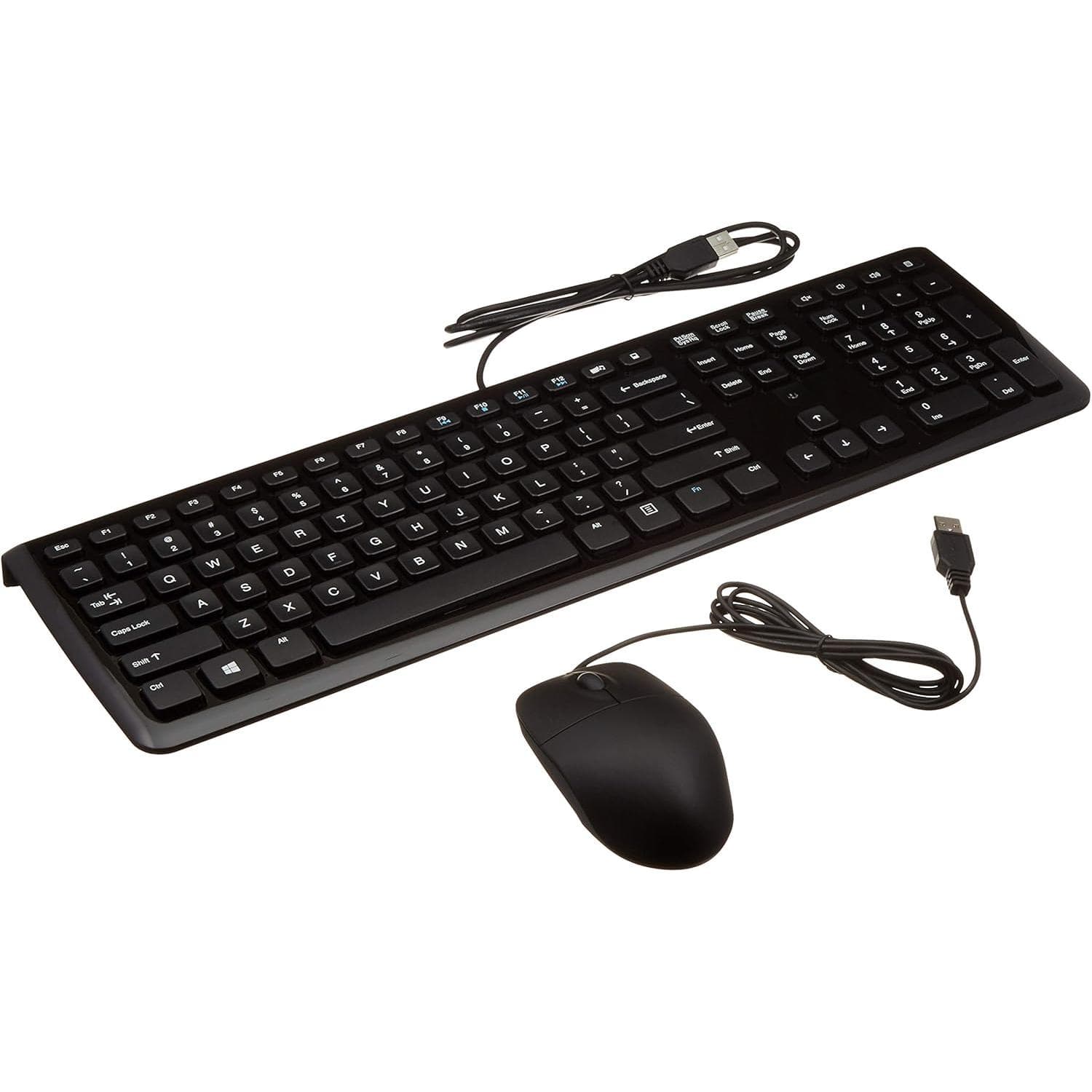 Earthley Blooms - USB Wired Computer Keyboard and Mouse Bundle Pack Low profile keys provide a quiet comfortable typing - Wireless - Single-1-Pack