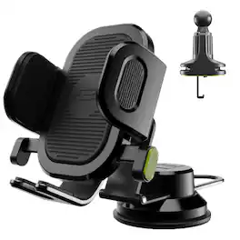 Bracketron - OneClick Universal Dash, Display & Vent Mount - Black