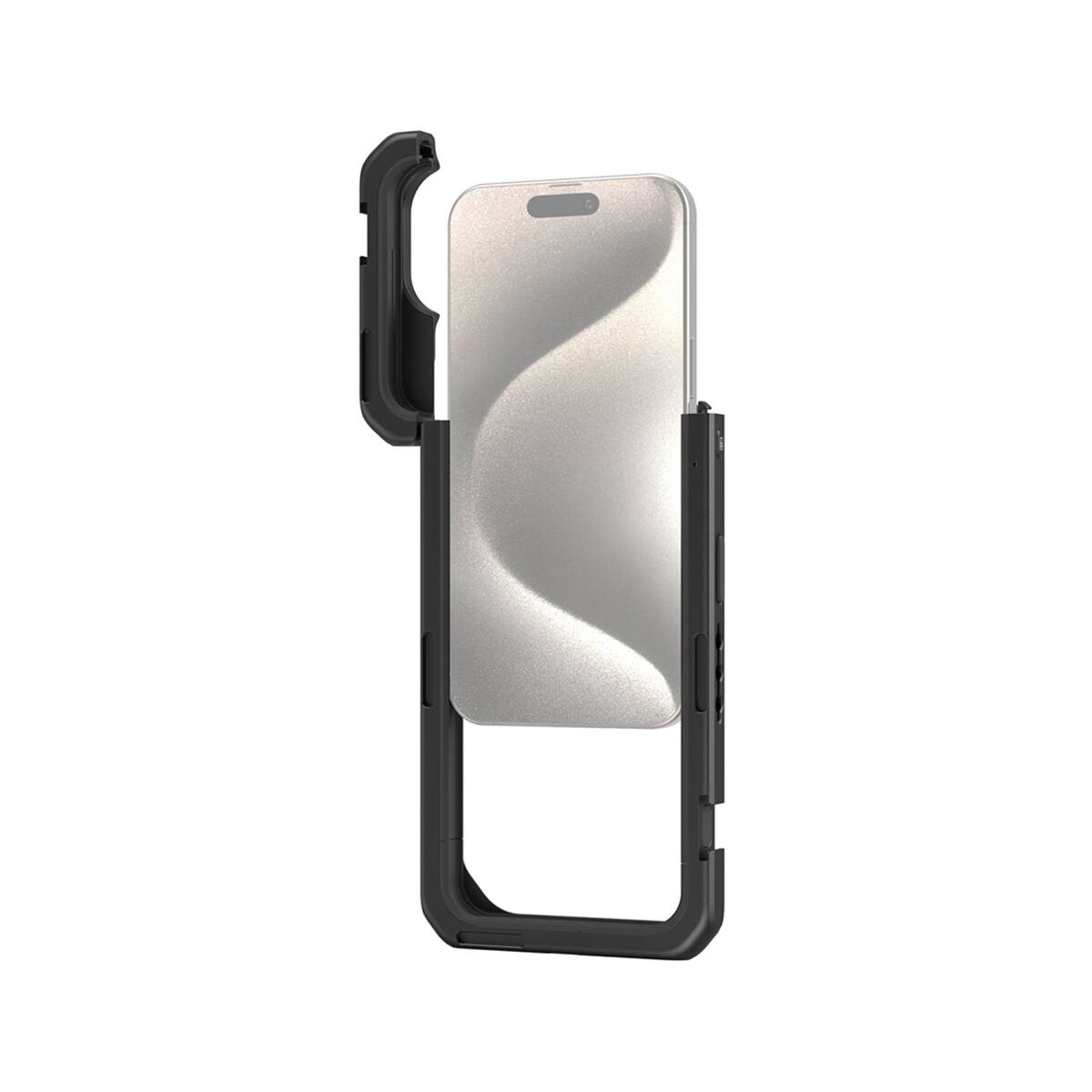 Alt View 3. Smallrig - SmallRig Single Handheld Mobile Video Cage Kit for Apple iPhone 15 Pro Max.