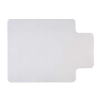 Front. Staples - Hard Floor Chair Mat with Lip, 36" x 48'' - Clear.