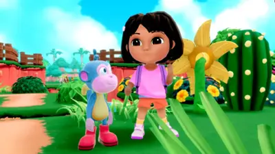 Nintendo Switch - dora  Dora The Explorer: Nick Jr. Party Adventure Video Game