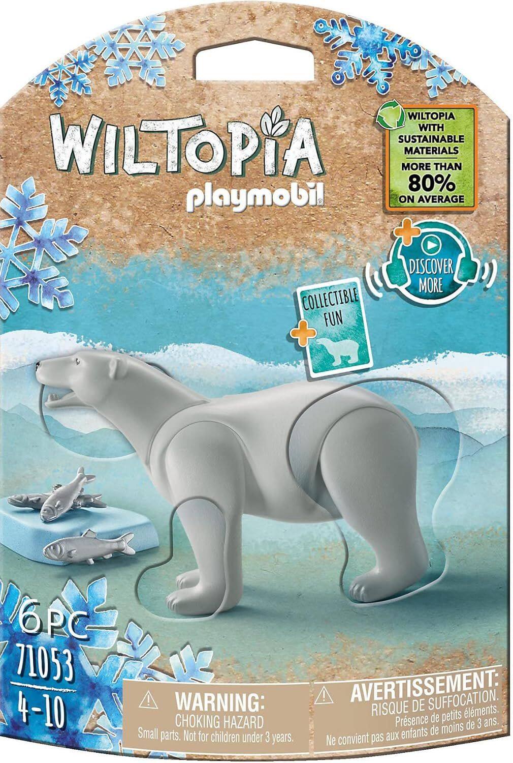 Playmobil - Wiltopia Polar Bear Animal Figure