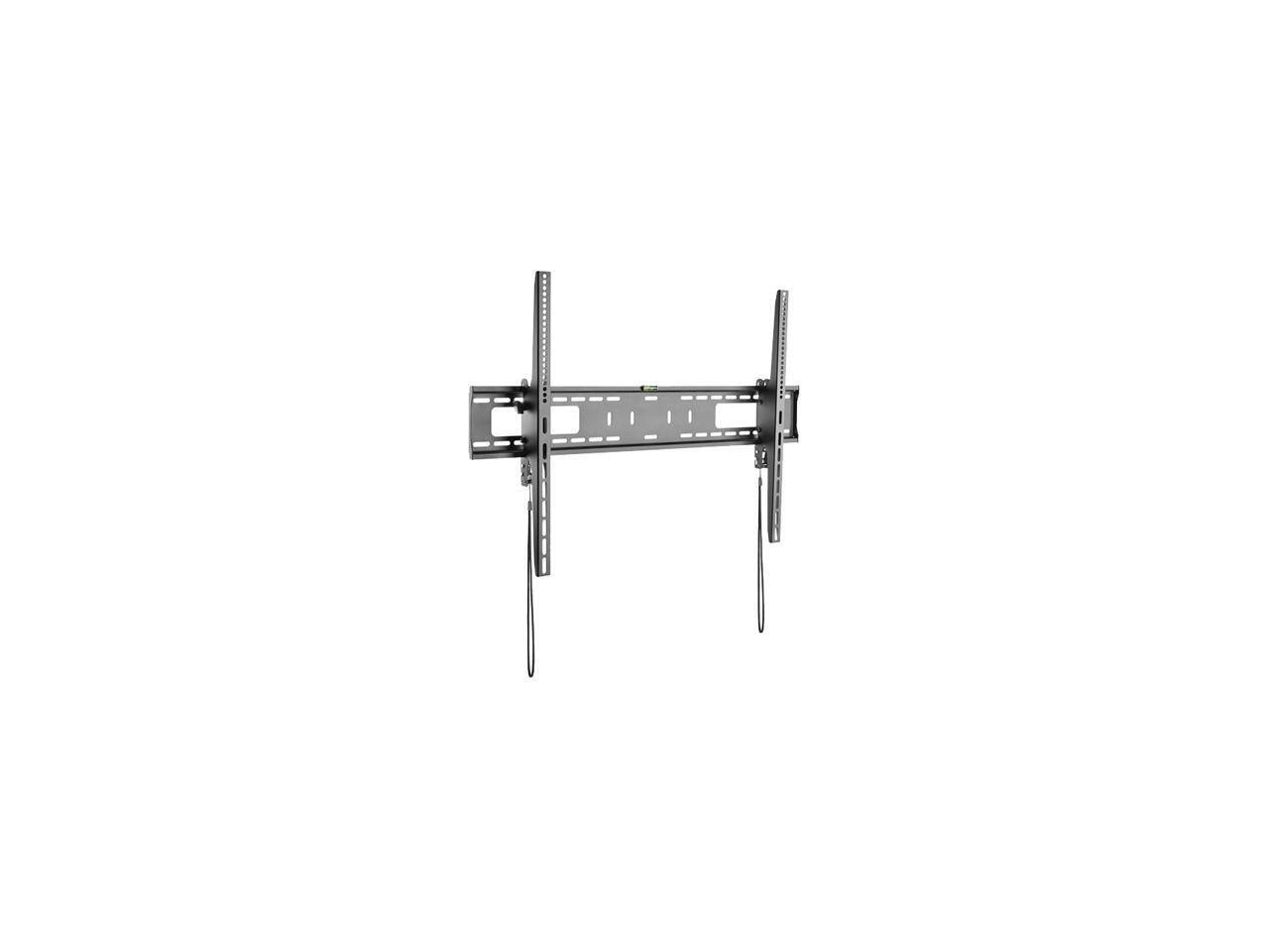 Alt View 3. StarTech.com - StarTech.com FPWTLTB1 Tilting TV Wall Mount for 60-100" VESA TVs, Heavy Duty Steel, Low-Profile - Black.