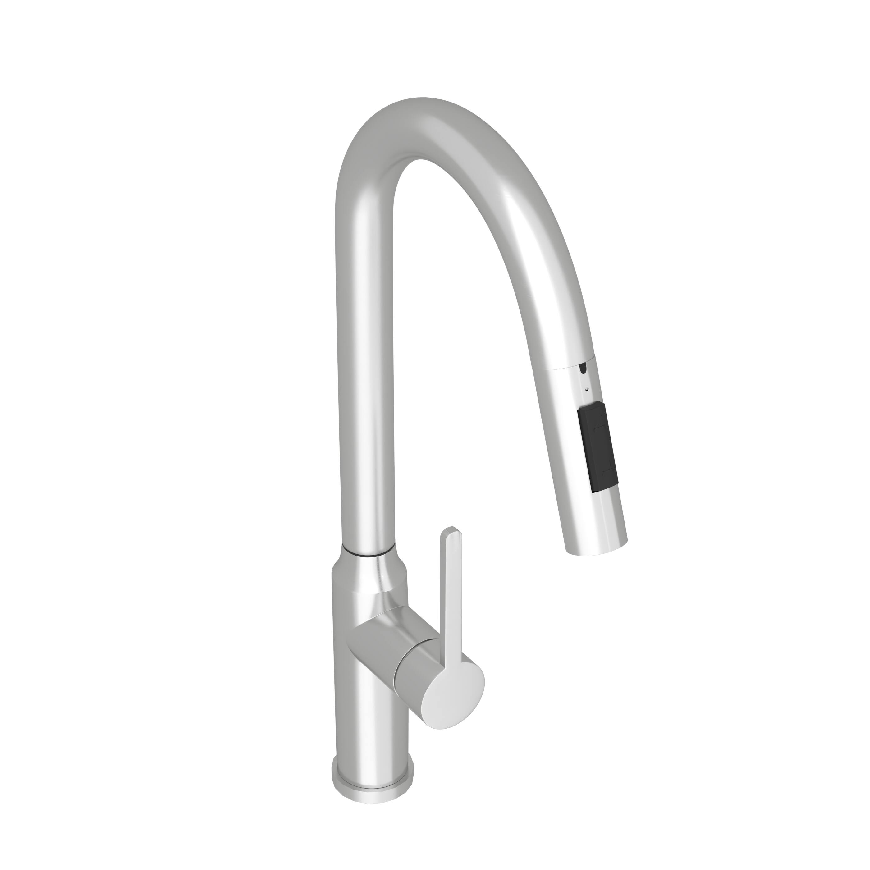 Alt View 1. Bothwa Home - Bothwa Home KF-SL023 Kitchen Faucet in Brushed Nickel Finish - Brushed Gold.