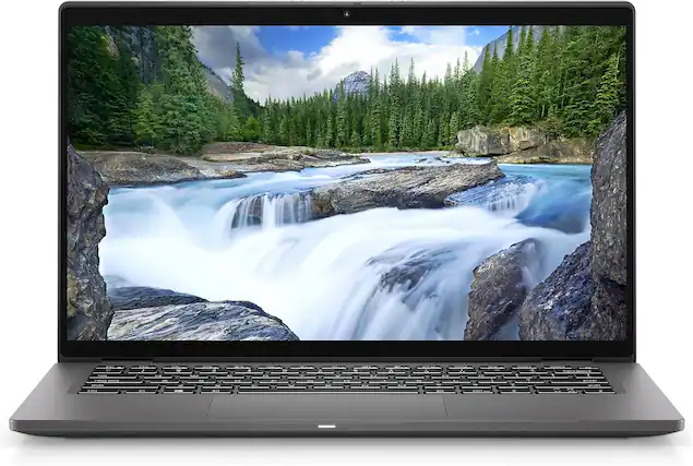 Front. Dell - LATITUDE 7410 14.0" INTEL CORE I5-10310U - 16GB RAM, 256GB SSD - Windows 11 Pro.